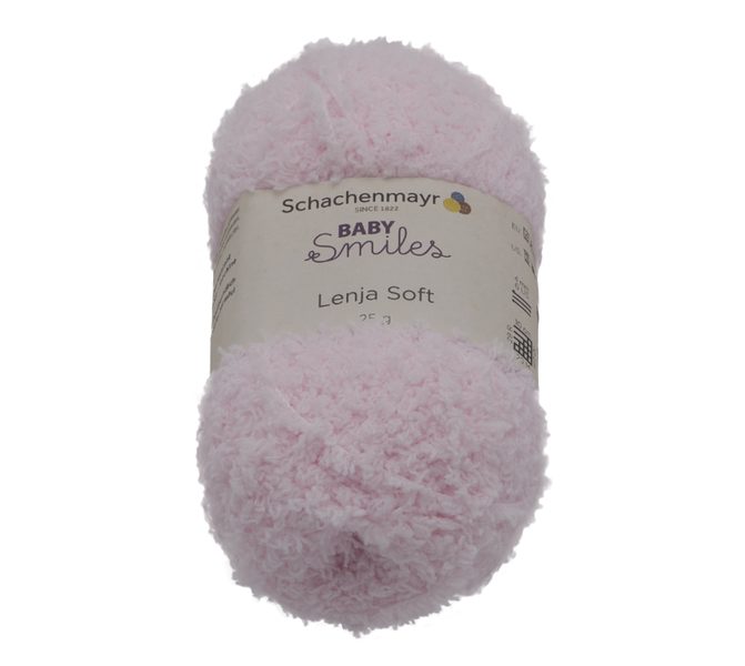 Příze LENJA SOFT Růžová 1035 25g / 85 m
