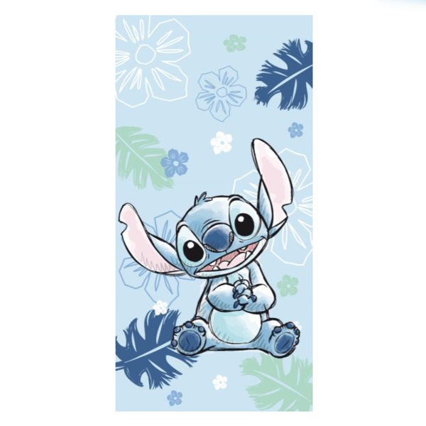 Osuška Lilo a Stitch Ohana blue 70x140 cm