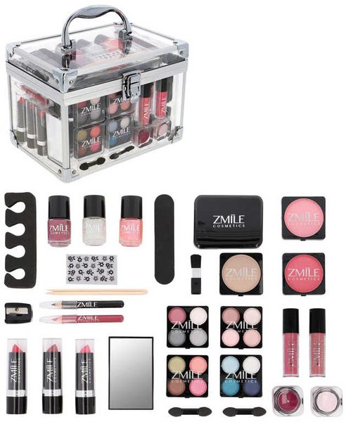 Zmile Cosmetics kosmetický kufřík Acrylic Transparent (průhledný)