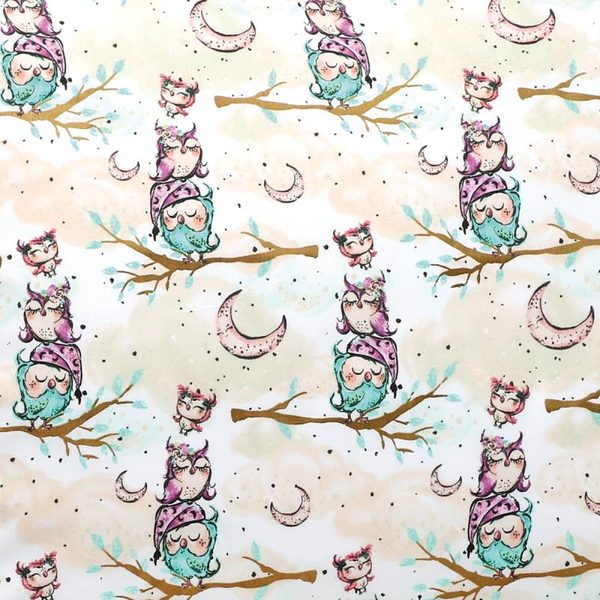 Látka - Bavlna Béžová,Zelená,Fialová 48/086 šířka 160 cm