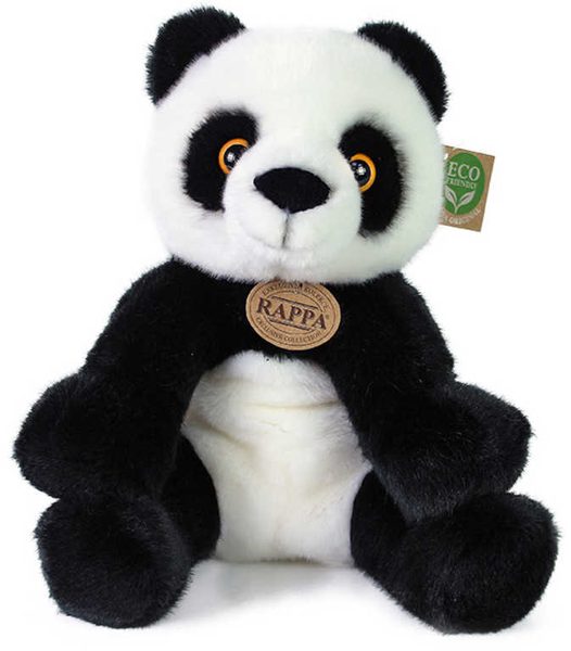 PLYŠ Medvídek Panda 27cm sedící Eco-Friendly