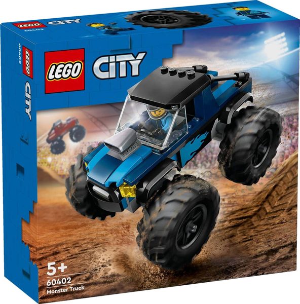 LEGO CITY Auto modrý monster truck 60402