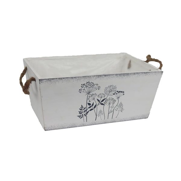 Obal na květiny k osázení K3589/2 - 27,5 × 17,5 × 12 cm