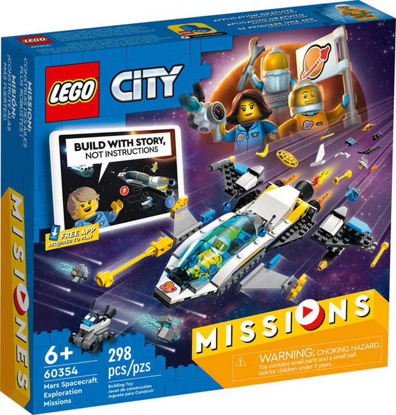 LEGO CITY Průzkum Marsu 60354