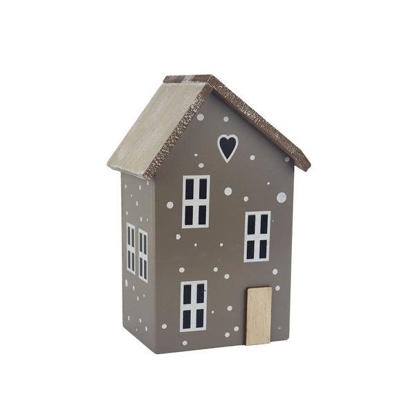 Dekorace domeček D6115 - 17 cm