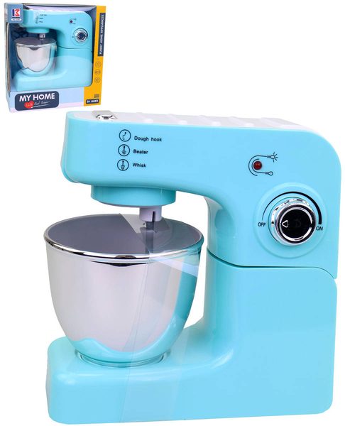 Kuchyňský dětský robot modrý na baterie Světlo Zvuk plast