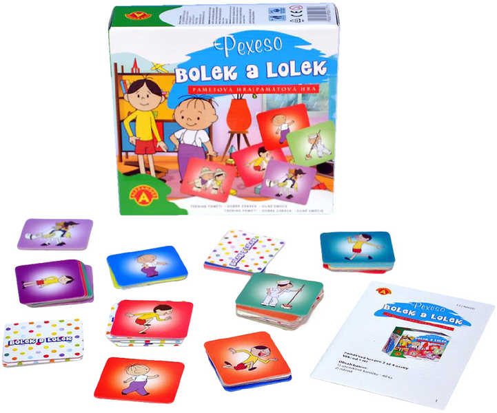ALEXANDER Hra Pexeso Bolek a Lolek 40 dílků *SPOLEČENSKÉ HRY*