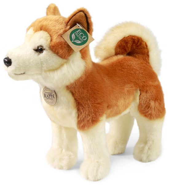 PLYŠ Pes Akita Inu 30cm Eco-Friendly *PLYŠOVÉ HRAČKY*