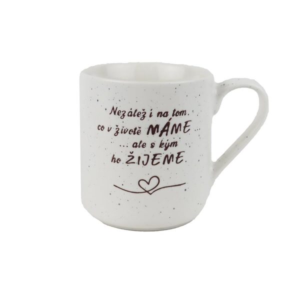 Porcelánový hrnek X8704 - 410ml; 370 g; D85xH96xBD70mm