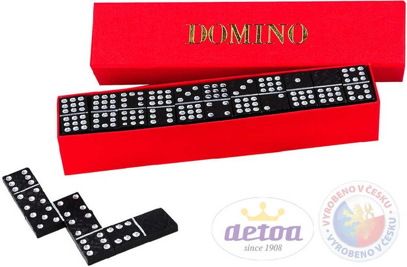 Hra Domino klasik 28 kamenů v krabičce