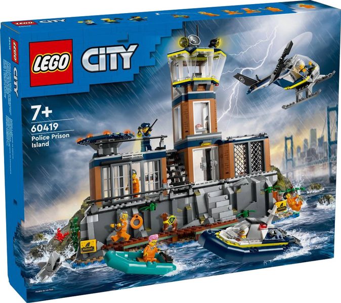 LEGO City policie a vězení na ostrově 60419