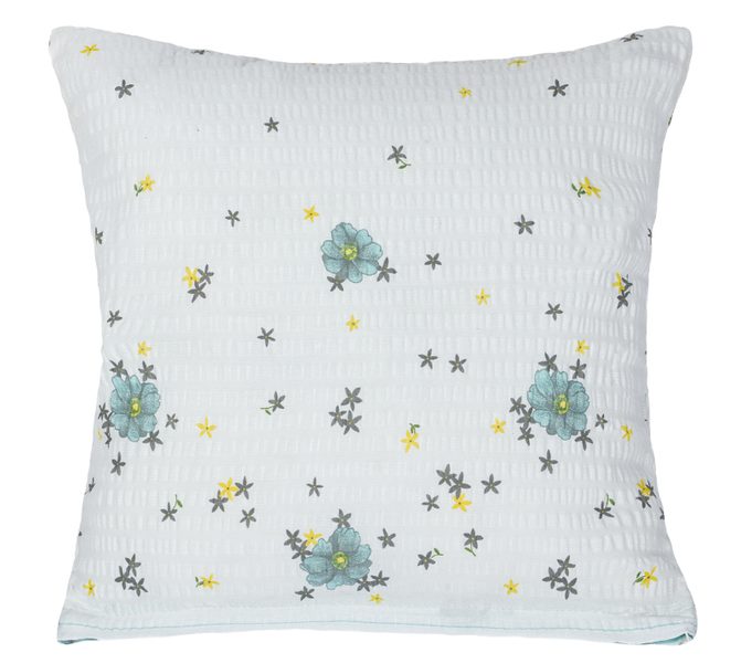 Povláček krepový Tyrkysová 80/561 40x40 cm