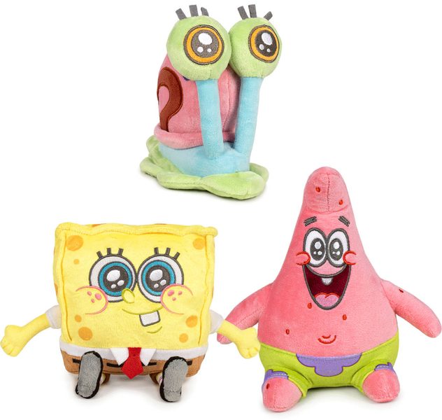 PLYŠ SpongeBob / Patrick / Gary 21cm roztomilý 3 druhy *PLYŠOVÉ HRAČKY*