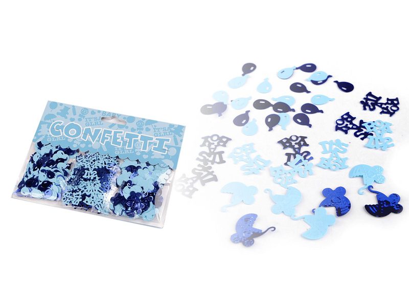 Konfety Baby Boy, Baby Girl - set k narození dítěte