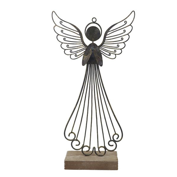 Dekorace anděl K4402/3 - 33 cm