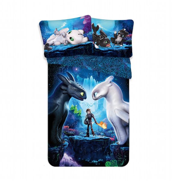 Povlečení Jak vycvičit draka 140x200, 70x90 cm