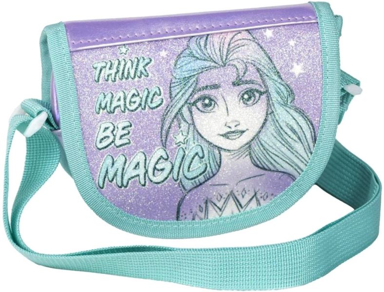 Kabelka dětská třpytivá Frozen (Ledové Království) přes rameno s překlápěním