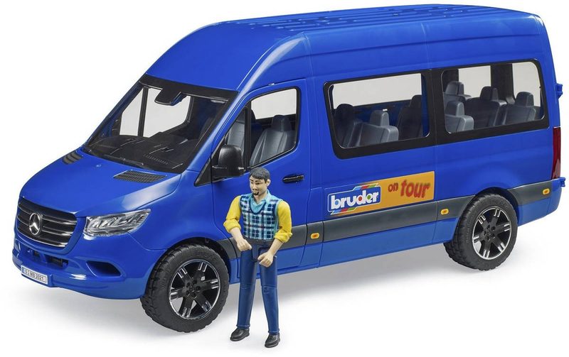 Bruder MB Sprinter mikrobus s figurkou 1:16 02681