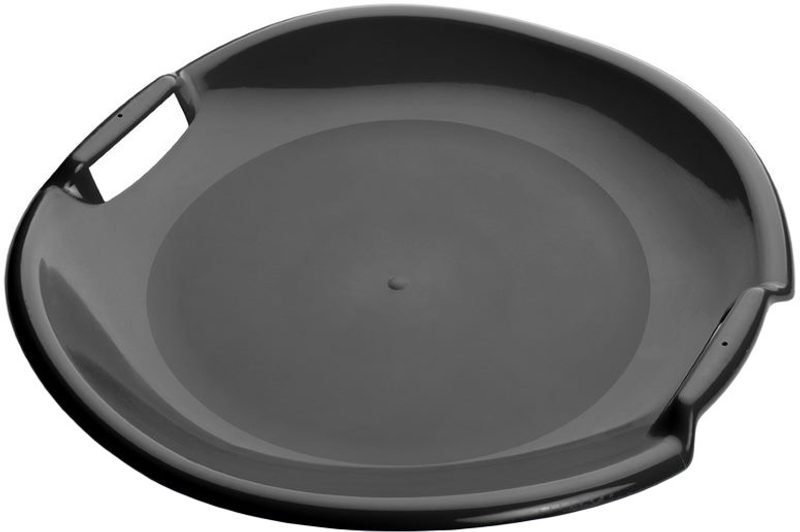 PLASTKON Sáňkovací talíř Tornádo 54cm černý na sníh
