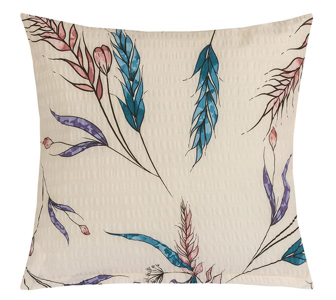 Povláček krepový Béžová,Modrá 80/504 40x40 cm