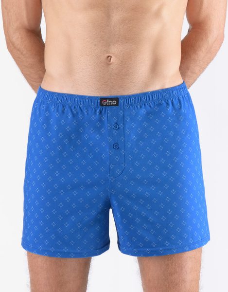 GINA pánské trenky volné, šité, s potiskem 75210P