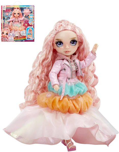 Rainbow High zimní panenka Bella Parker (set s doplňky)