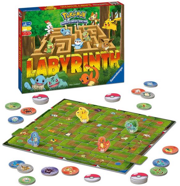 Labyrinth Pokémon (společenská hra, Ravensburger)