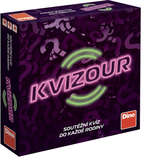 DINO Hra Kvizour vědomostní 600 otázek *SPOLEČENSKÉ HRY*