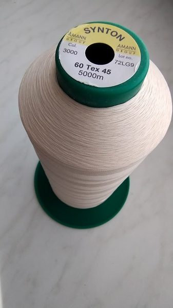 Polyesterová niť sedlářská SYNTON 60 návin 5000 metrů