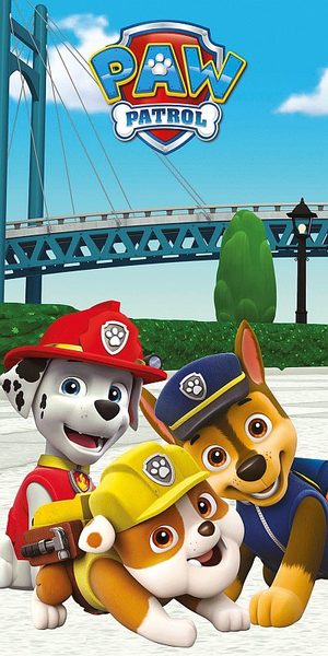 JERRY FABRICS Osuška Paw Patrol  Bavlna - Froté, 60 70/140 cm