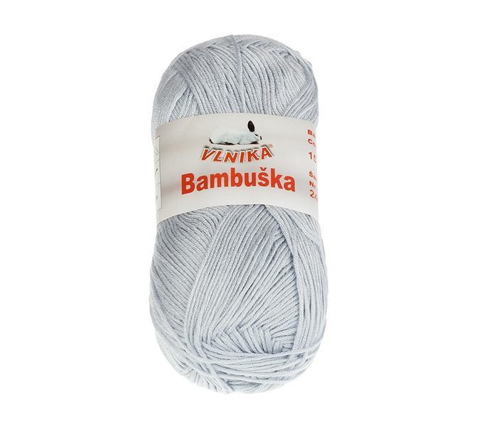 Příze BAMBUŠKA Šedá 15 50 g, 205 m