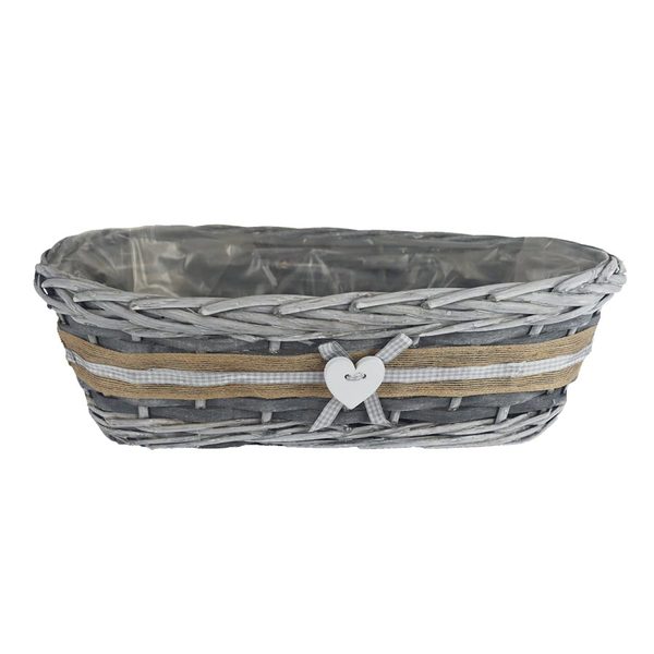 Obal šedý s plastem P2022/2 - 41 × 18 × 12 cm