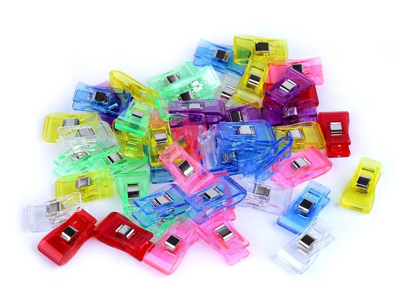 Fixační kolíček / svorka 18x33 mm na látky 50ks