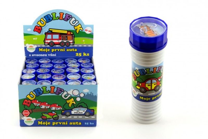 Bublifuk Moje první auta 50ml