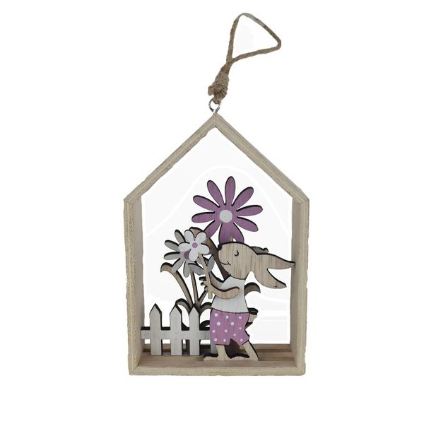 Dekorace k zavěšení D6068 - 8 × 3 x 12 cm