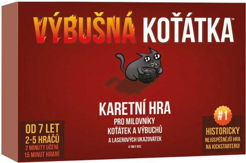 ADC Hra Výbušná koťátka *SPOLEČENSKÉ HRY*