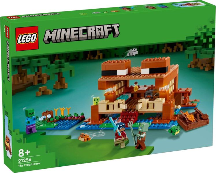 LEGO MINECRAFT Žabí domek 21256