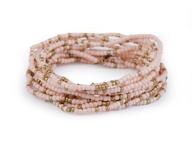 Pružné náramky z rokajlu sada 12 ks