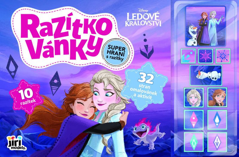 JIRI MODELS Razítkovánky Frozen Ledové království