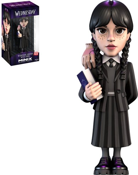 MINIX Figurka sběratelská Wednesday Addams s rukou filmové postavy Netflix