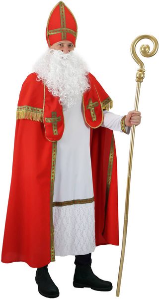 KARNEVAL Šaty Mikuláš exkluzivní pro dospělé E-obal *KOSTÝM*