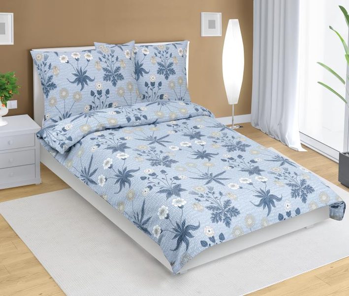 Povlečení krepové Modrá 80/583