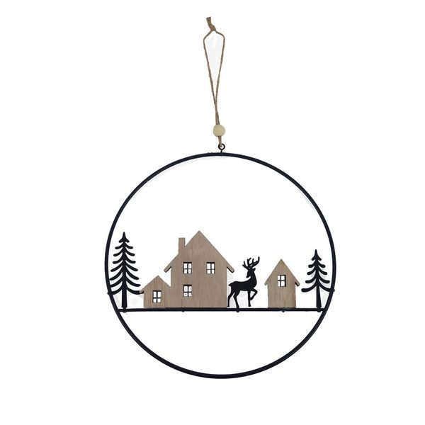 Dekorace k zavěšení K3801 - 21 cm