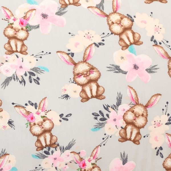 Látka - Bavlna Šedá,Hnědá,Růžová 48/011 šířka 160 cm