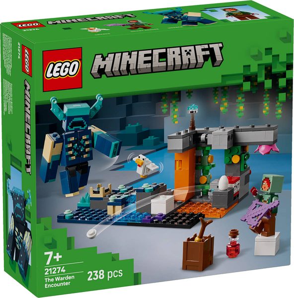 LEGO MINECRAFT Setkání se Strážcem 21274