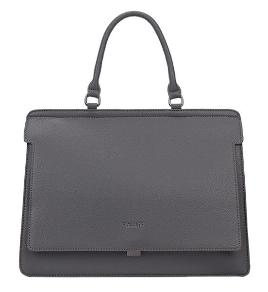 Dámská aktovková taška crossbody i do ruky šedá