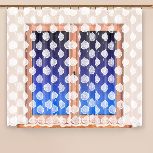 Kusová záclona Lístky 150x300 cm