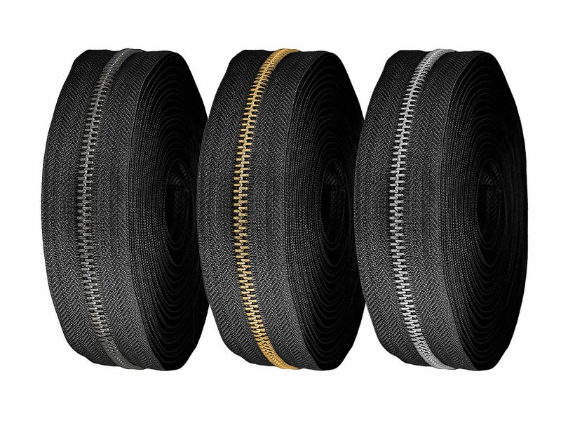 Zip kovový No 5 metráž