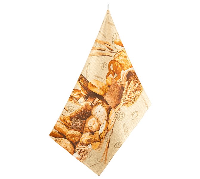 Kuchyňská utěrka 1 ks Hnědá 305 50x70 cm