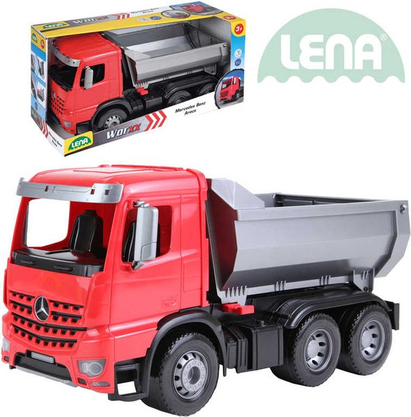 Sklápěč funkční 46cm Worxx 1:15 Mercedes Arocs plast v krabici